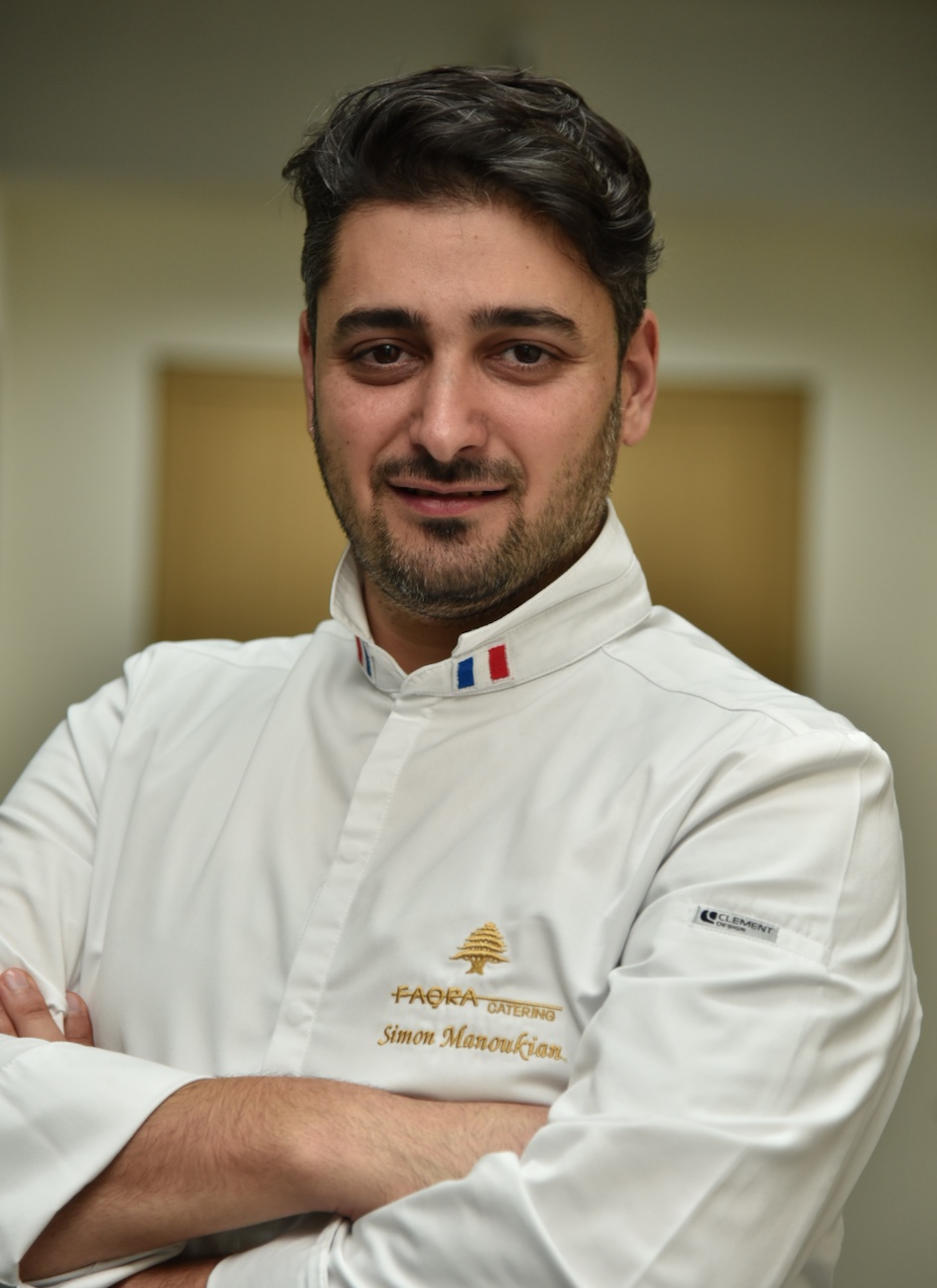 Simon Manoukian appointed as the new Executive Chef of Faqra Catering